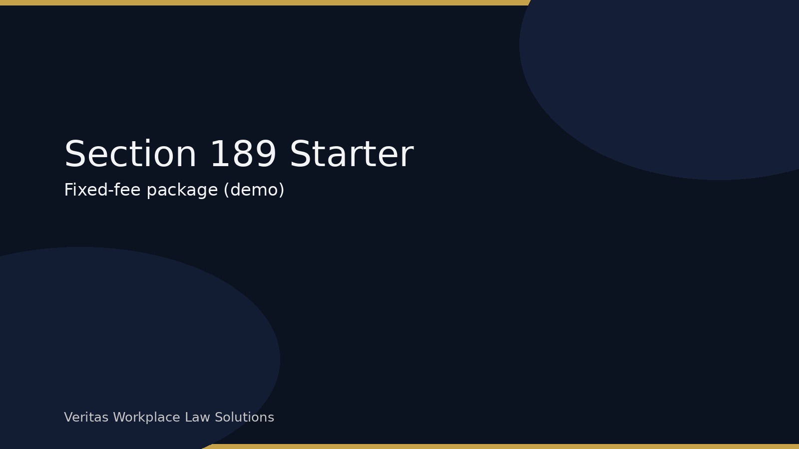 Retrenchment process (1–50 employees) – R3 500